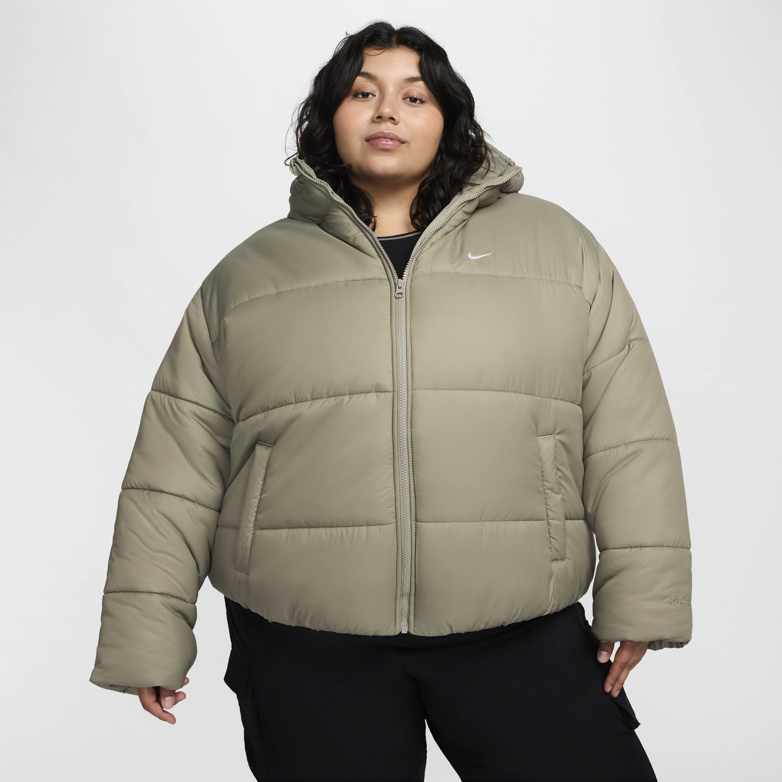 Nike Sportswear Women's Printed Faux Fur Jacket (Plus Size